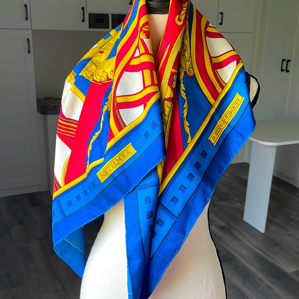 Hermes Silk Scarf- “Rythmes ”